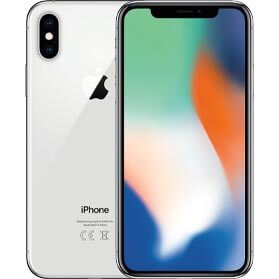 iPhone X 256GB Silver - B-grade