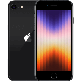 iPhone SE (2022) 64GB Black - A-grade